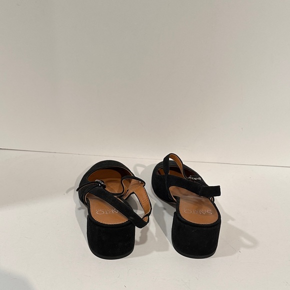 Franco Sarto Elegant Black Women's Slingback Shoes - Picture 4 of 5